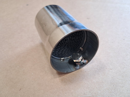 Performance exhaust baffle