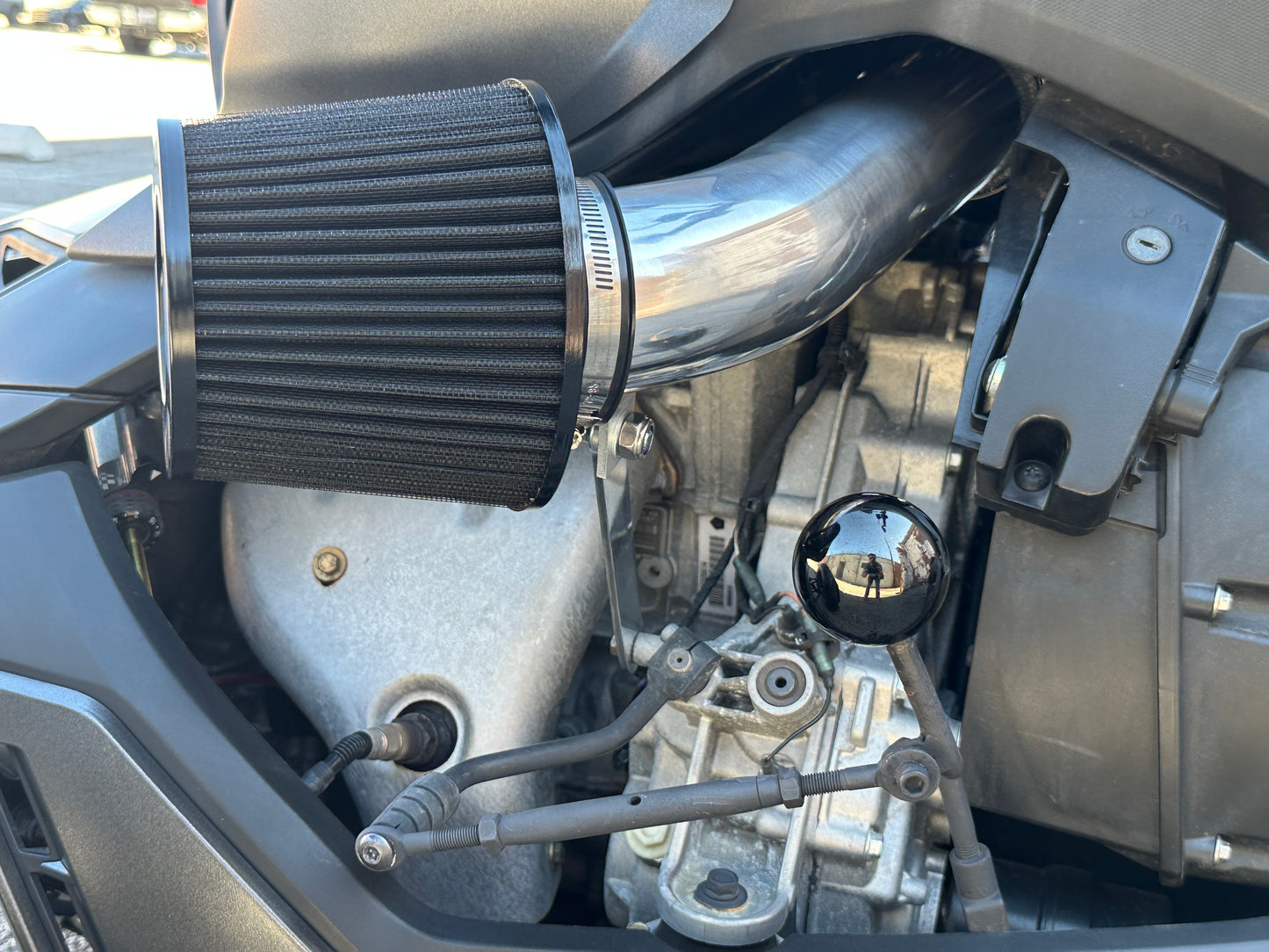 Can am Ryker Twin cool air intake kit filters included