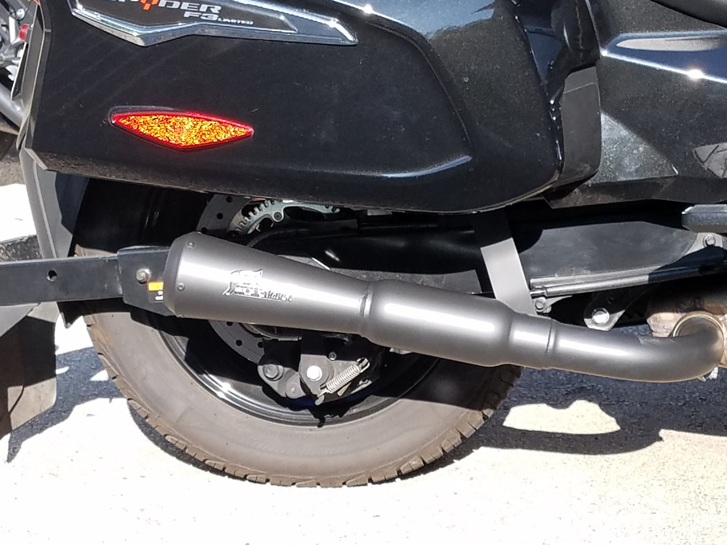 2016-2025 Can-Am Spyder F3 touring or limited Torpedo Series Exhaust