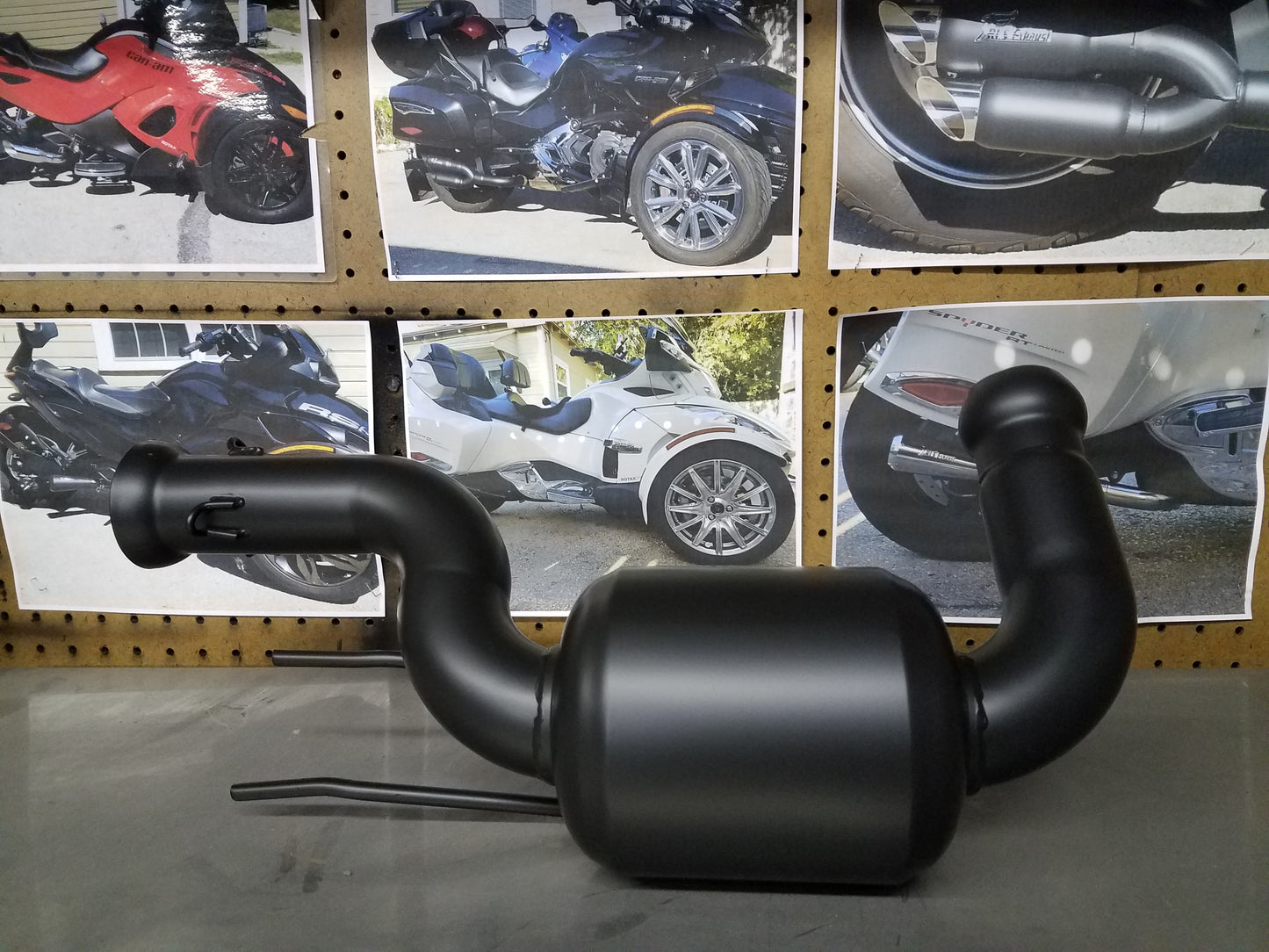 2014-2015 Can-Am Spyder 1330 Cat Delete muffler