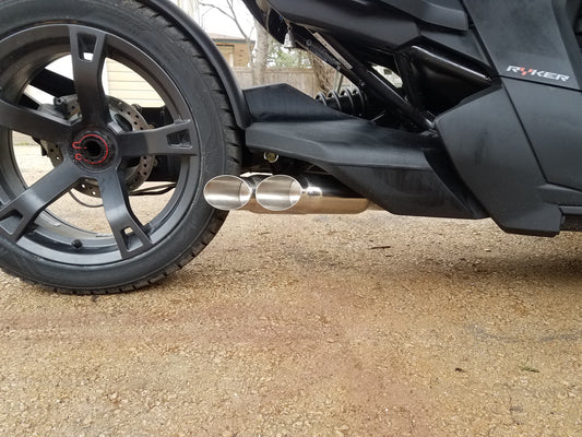 2019 -2025 Can-Am Ryker Twin kaos Series Exhaust