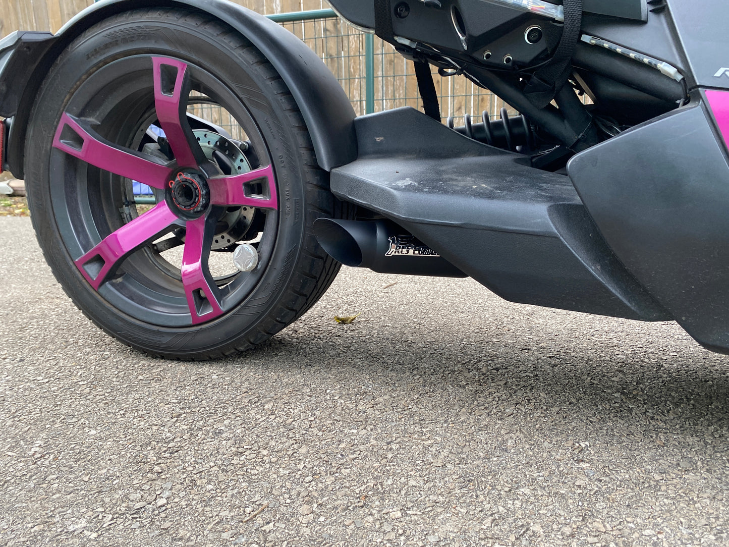 2019-2025 Can-Am Ryker Controlled Kaos series  Exhaust