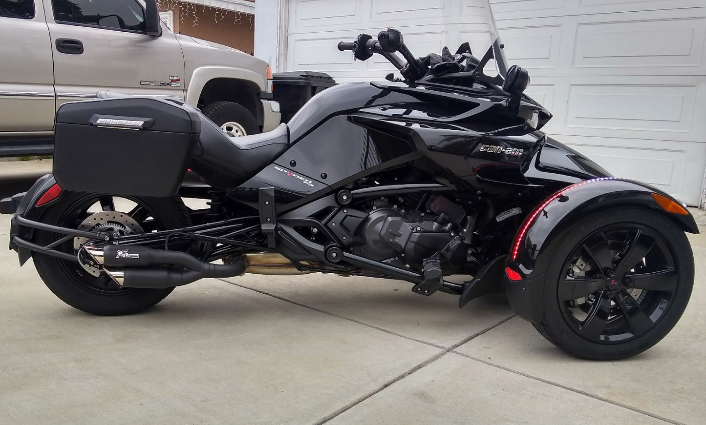 2015-2025 Can-Am Spyder F3 -F3s Twin Kaos Series Exhaust